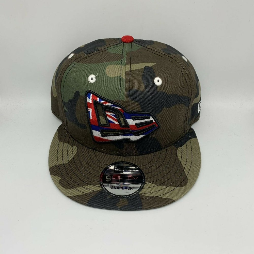 808‎ All Day New Era Flag Logo 9Fifty New Era Hat Snapback Cap